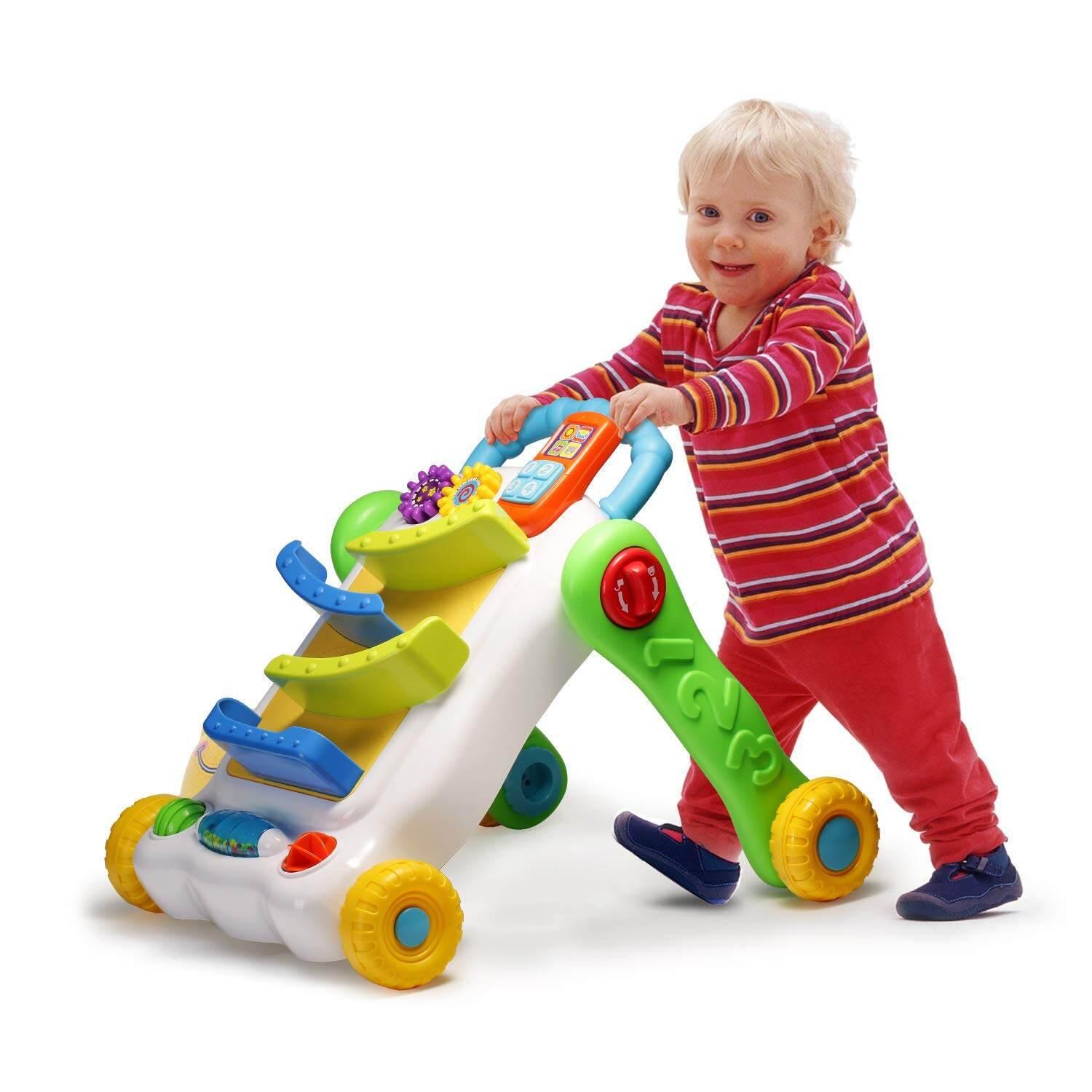 Infunbebe Activity Shape Sorter Walker - Cloud Nine Stores