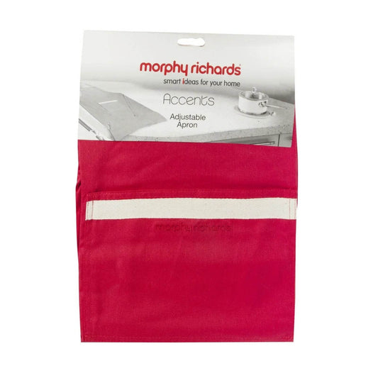 Morphy Richards Adjustable Apron - Red/Black - Cloud Nine Stores