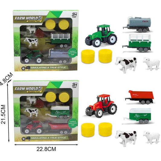 Farm Land Tractor Set Assorted - Cloud Nine Stores