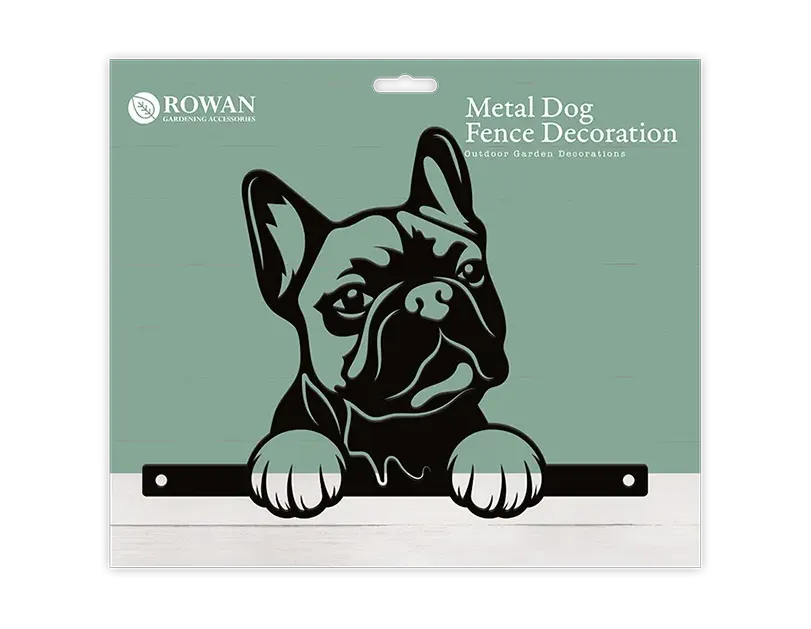 Metal Dog Fence Decoration Cloud Nine Stores