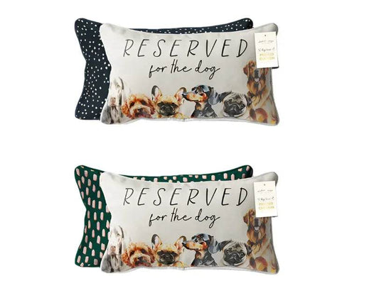 Dog Print Cushion 44cm x 23cm - Cloud Nine Stores