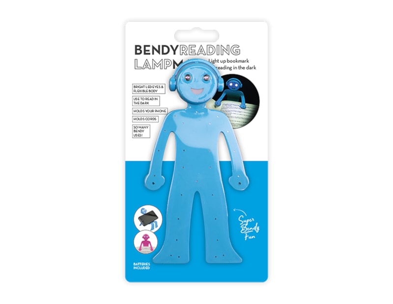 Novelty Bendy Reading Lamp Man - Cloud Nine Stores