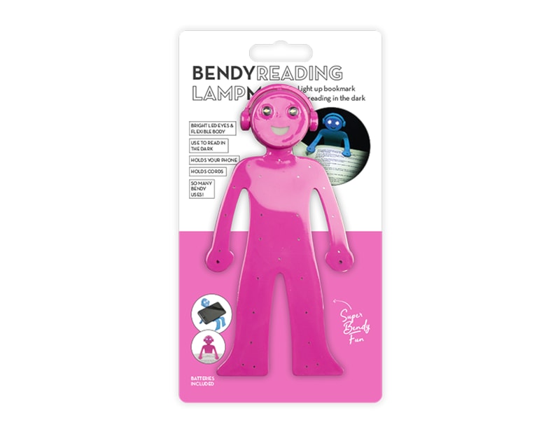 Novelty Bendy Reading Lamp Man - Cloud Nine Stores