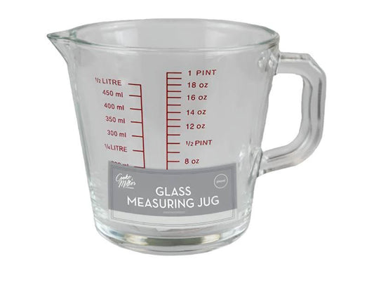 Glass Measuring Jug 500ml - Cloud Nine Stores