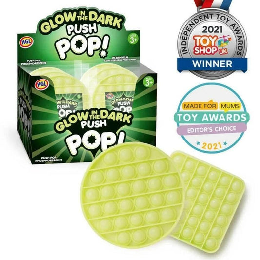 Glow in the Dark Push Poppers - Cloud Nine Stores