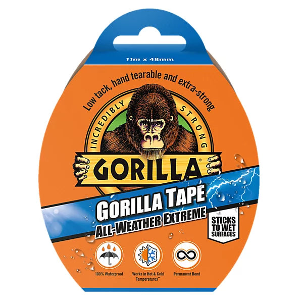 Gorilla All Weather Tape (L)11m (W)48mm Cloud Nine Stores