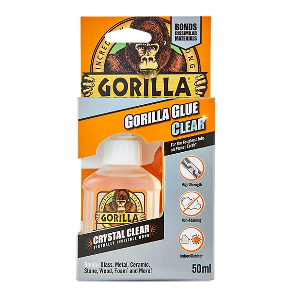 Gorilla Clear Glue 50ml Cloud Nine Stores