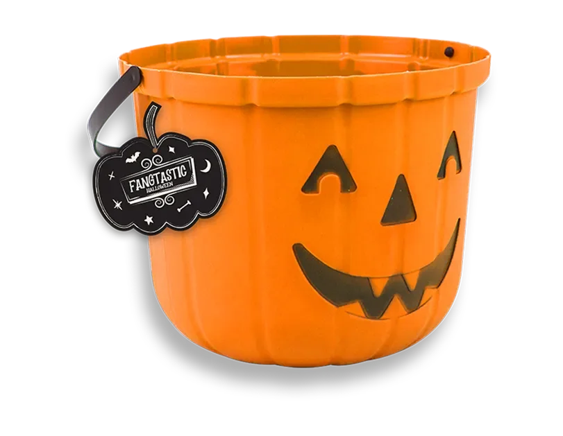 Halloween Pumpkin Bucket - Cloud Nine Stores