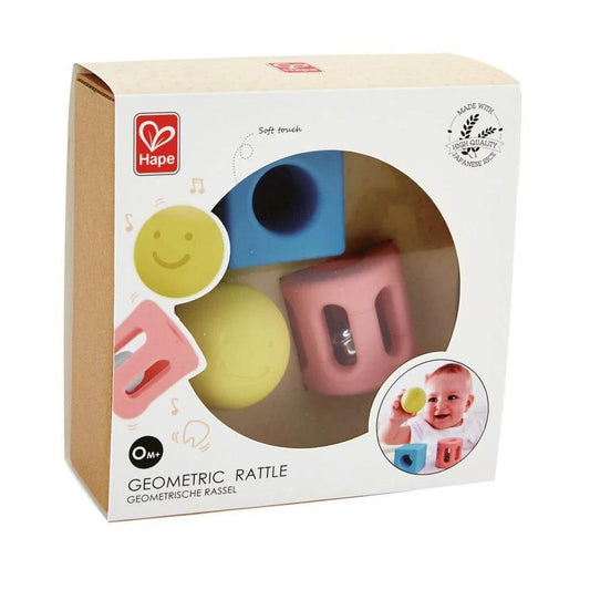 Geometric Rattles - Hape - Cloud Nine Stores