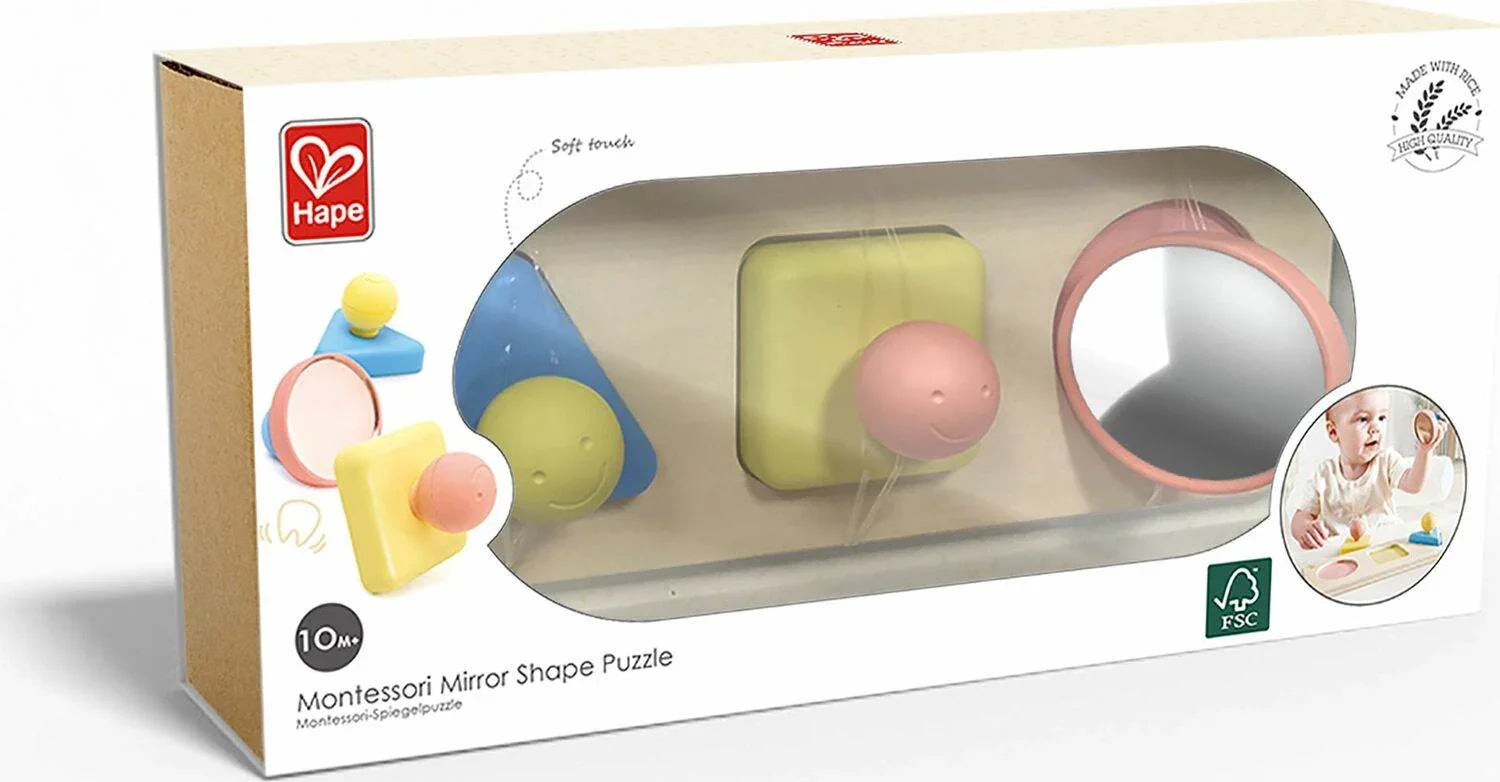 Montessori Mirror Shape Puzzle - Cloud Nine Stores