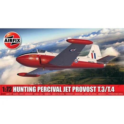 Airfix A02103A Hunting Percival Jet Provost T.3/T.4 - Cloud Nine Stores