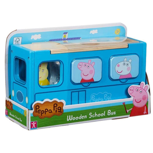 Peppas Wooden School Bus - Cloud Nine Stores