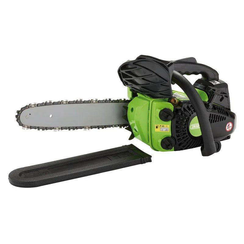 DRAPER PETROL CHAINSAW WITH OREGON® CHAIN AND BAR, 250MM, 25.4CC - Cloud Nine Stores