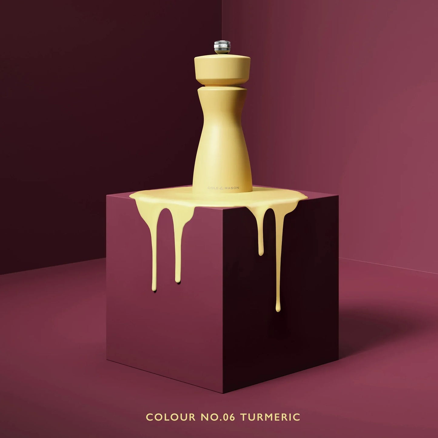 Cole & Mason Kenton Collection Salt and Pepper Mill (Single Mill) Choice of 6 Colours - Cloud Nine Stores