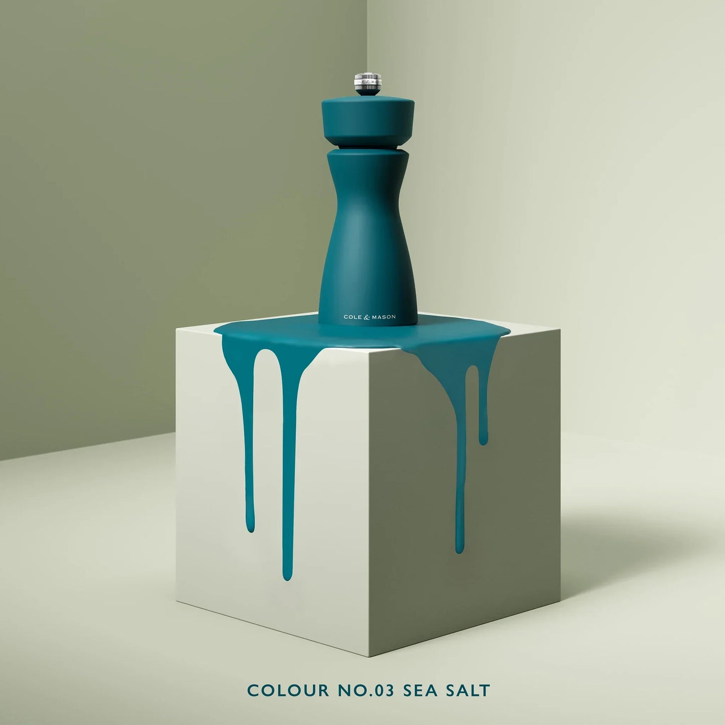 Cole & Mason Kenton Collection Salt and Pepper Mill (Single Mill) Choice of 6 Colours - Cloud Nine Stores