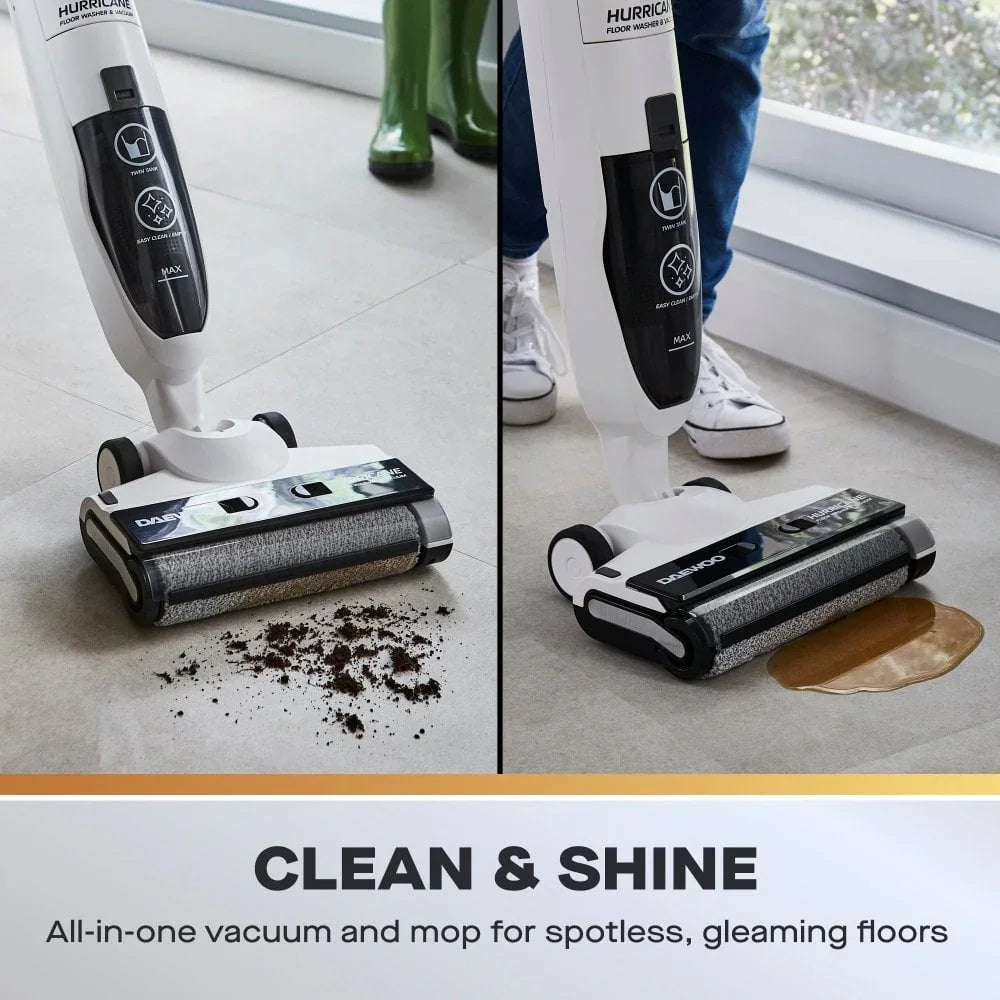 Daewoo Hurricane Cordless Wet & Dry Hard Floor Vacuum Cleaner