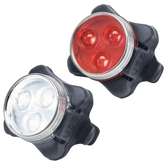 Draper LED Rechargeable Bike Light Set - Cloud Nine Stores