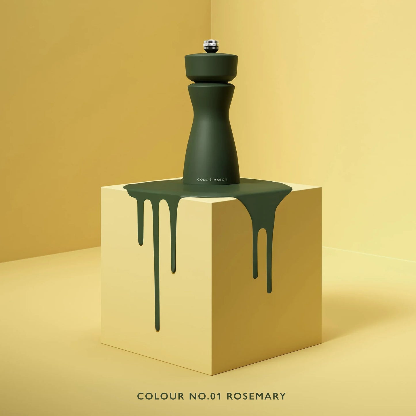 Cole & Mason Kenton Collection Salt and Pepper Mill (Single Mill) Choice of 6 Colours - Cloud Nine Stores