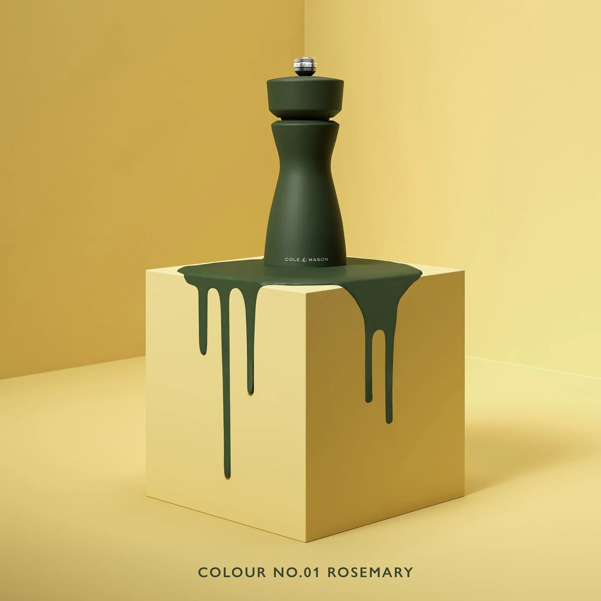 Cole & Mason Kenton Collection Salt and Pepper Mill (Single Mill) Choice of 6 Colours - Cloud Nine Stores