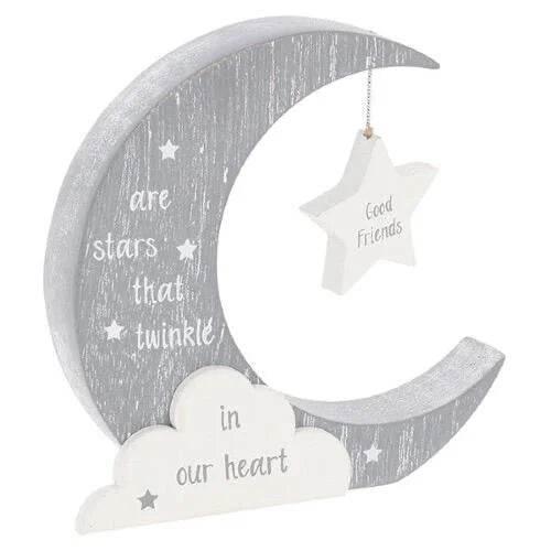 Moonlight Standing Plaque Good Friends Stars That Twinkle - Cloud Nine Stores