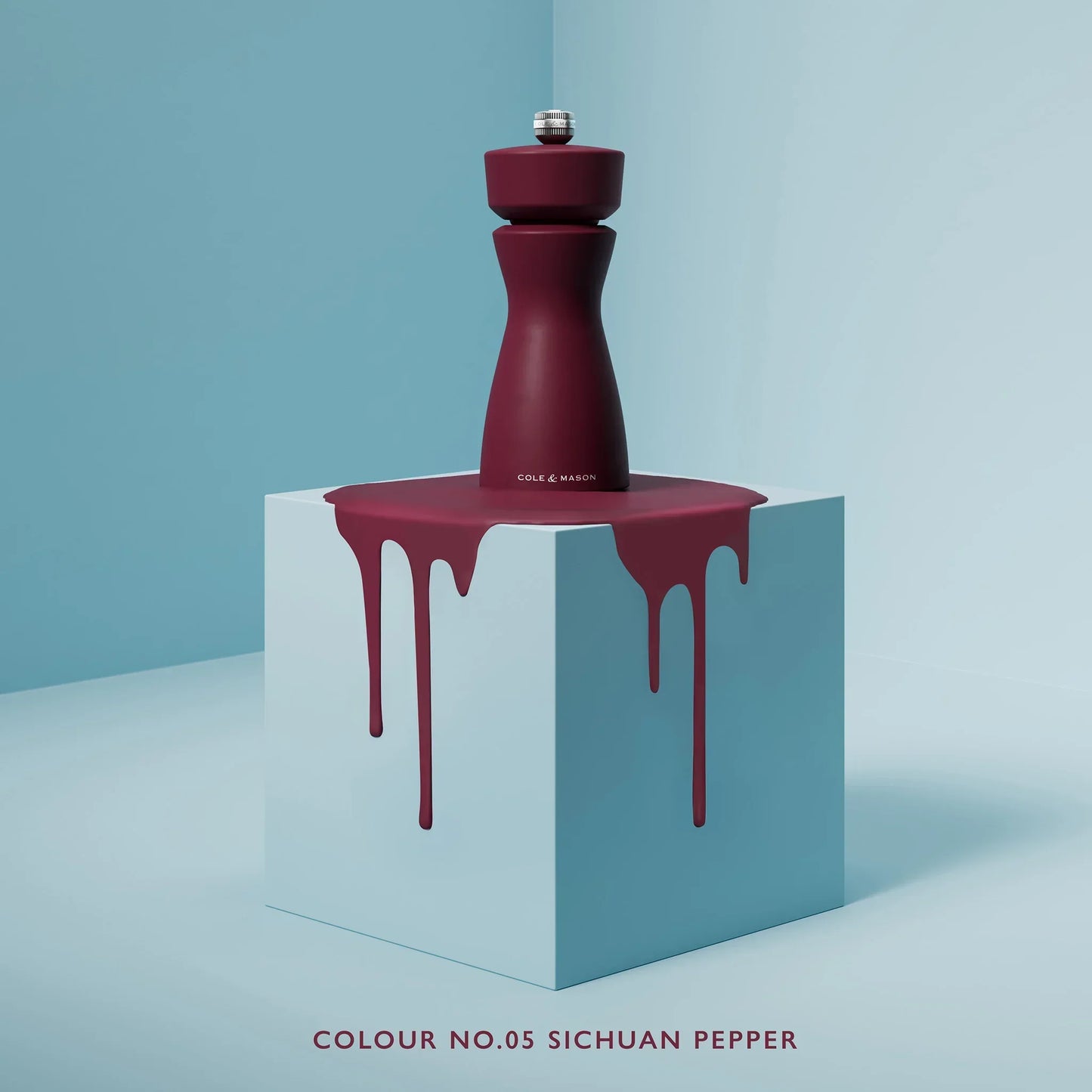 Cole & Mason Kenton Collection Salt and Pepper Mill (Single Mill) Choice of 6 Colours - Cloud Nine Stores