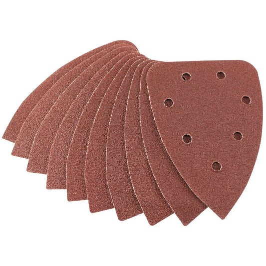 ALUMINIUM OXIDE SANDING SHEETS, 141 X 141 X 98MM, 80 GRIT 92329