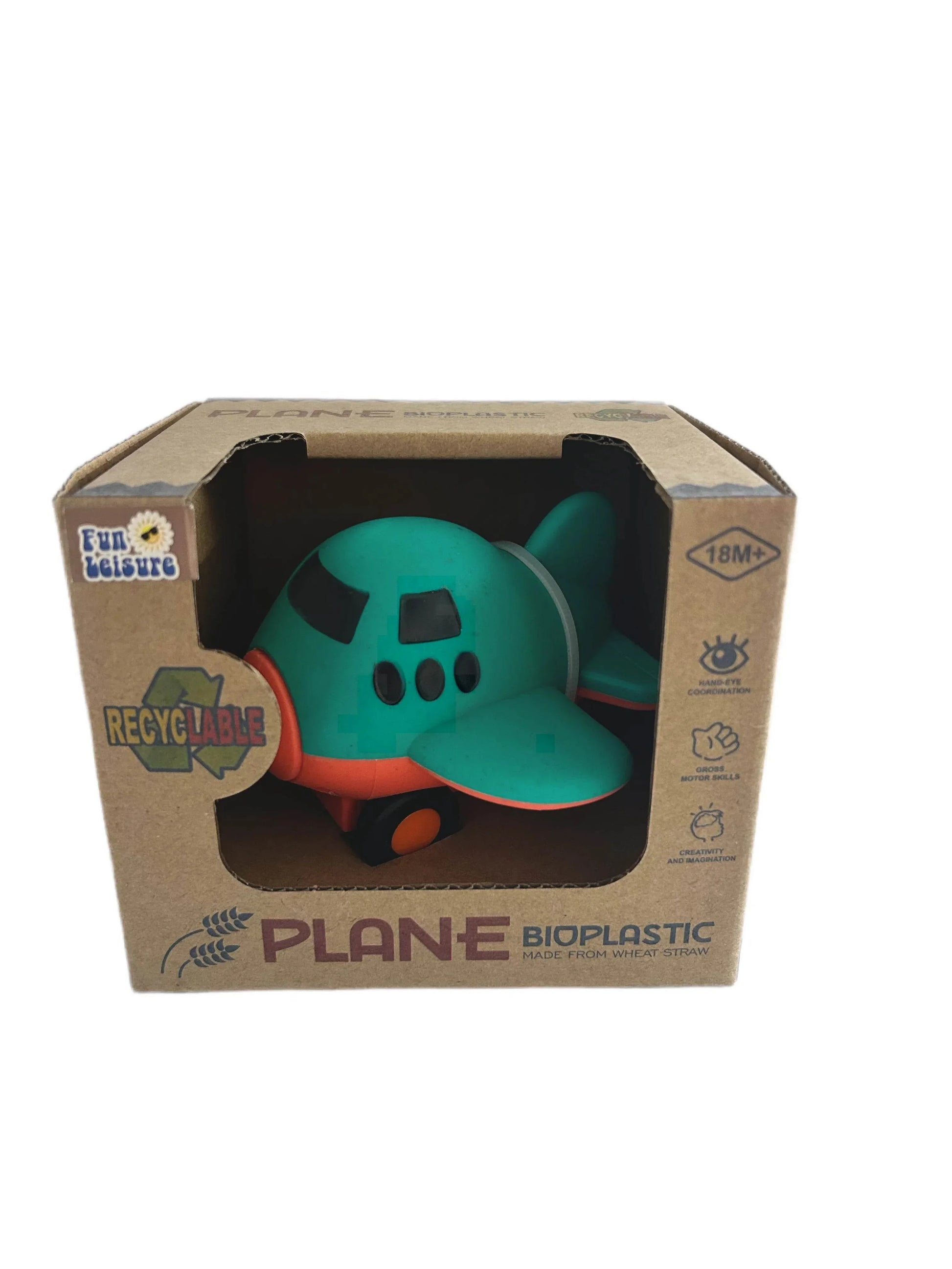 Airplane Green - Bioplastic - Cloud Nine Stores
