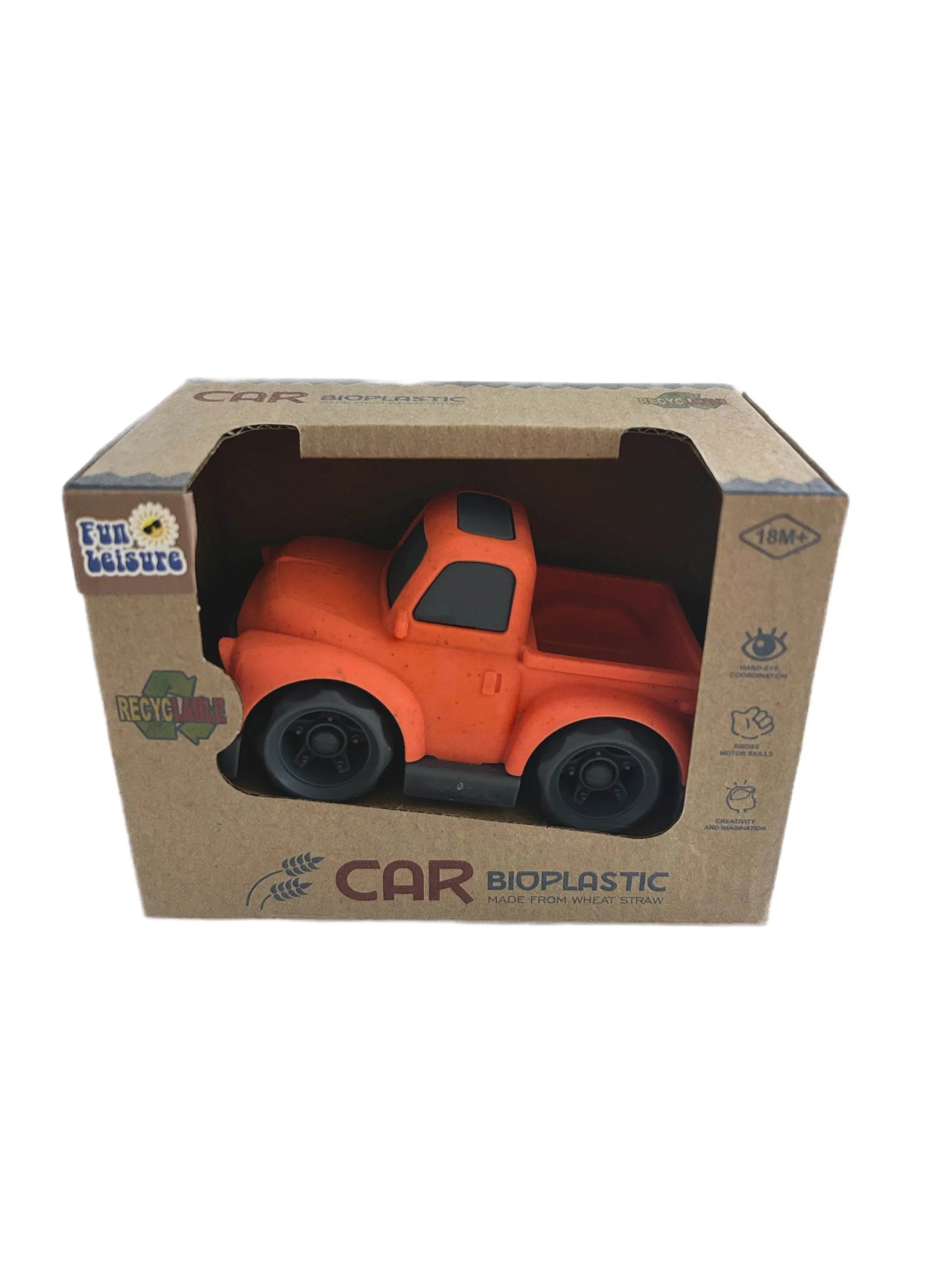Orange Truck - Bioplastic - Cloud Nine Stores