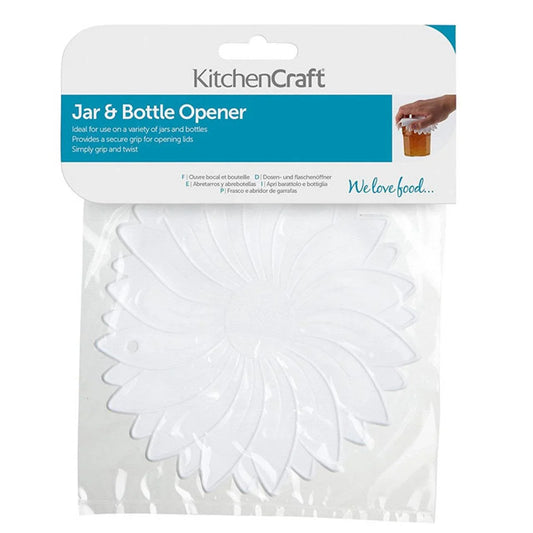 Kitchencraft Rubber Jar and Bottle Opener - Cloud Nine Stores