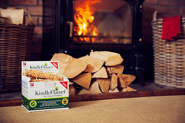 KindleFlamers Natural Firelighters 18 pack - Cloud Nine Stores Cloud Nine Stores