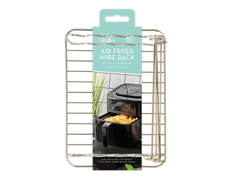 Air Fryer Wire Rack with 4 skewers Cloud Nine Stores