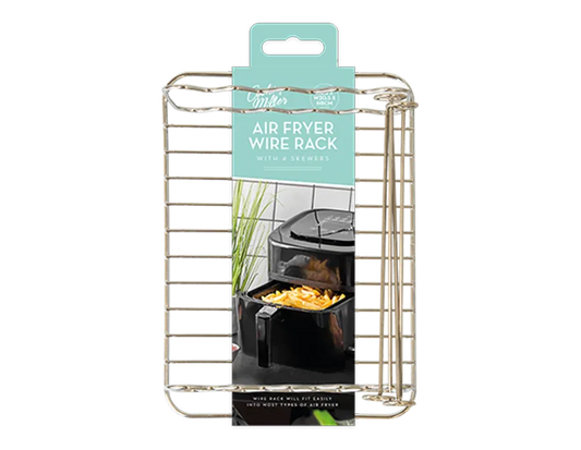 Air Fryer Wire Rack with 4 skewers