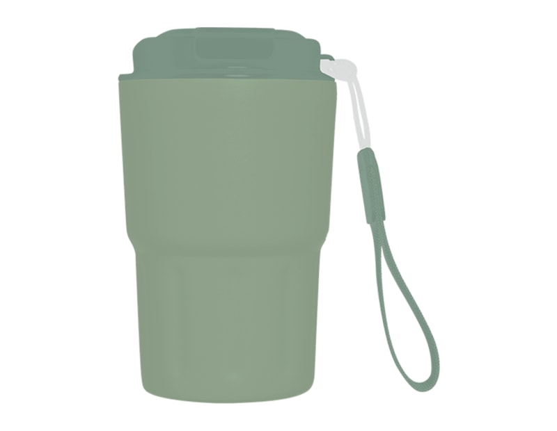 Neutrals Double Walled Tumbler with Handle 350ml - Cloud Nine Stores