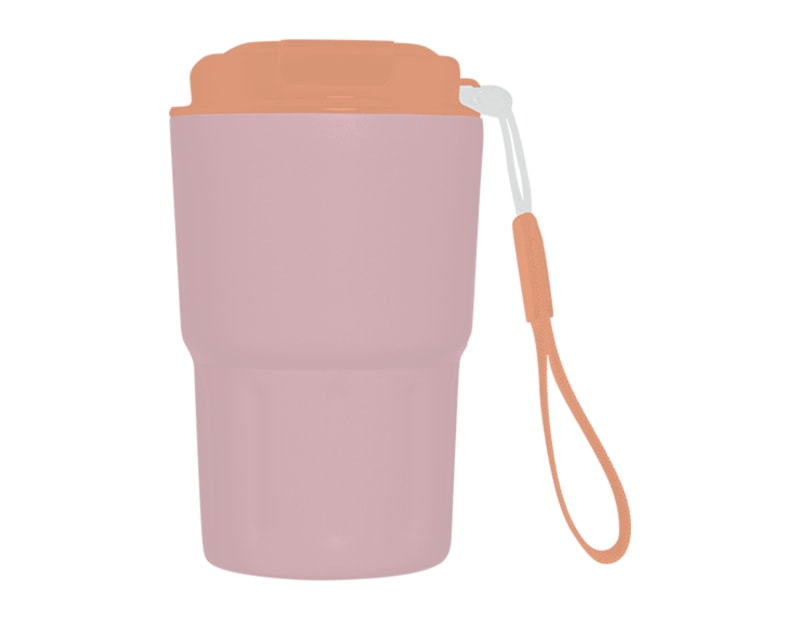 Neutrals Double Walled Tumbler with Handle 350ml - Cloud Nine Stores