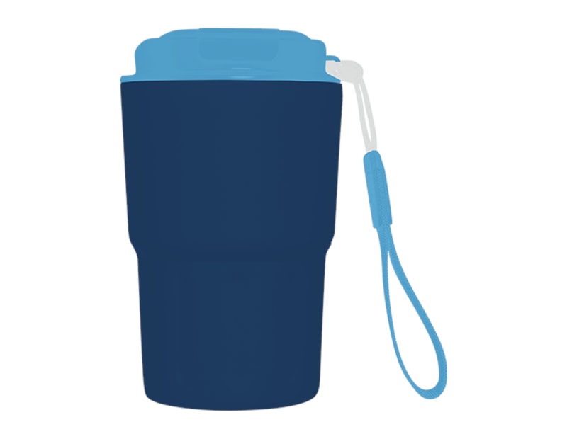 Neutrals Double Walled Tumbler with Handle 350ml - Cloud Nine Stores