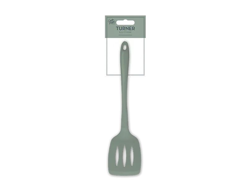 Natural Silicone Slotted Spatula - Cloud Nine Stores