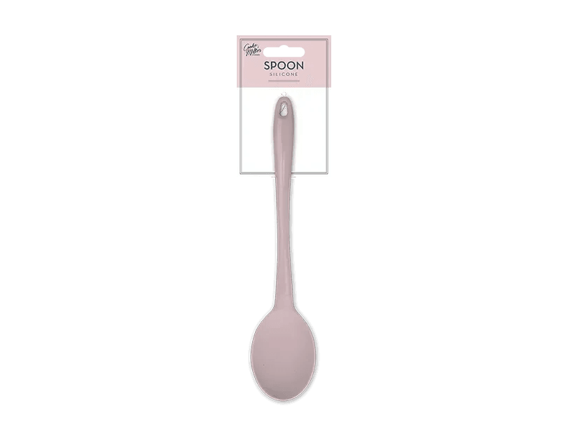 Natural Silicone Solid Spoon - Cloud Nine Stores