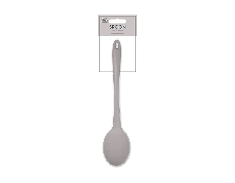 Natural Silicone Solid Spoon - Cloud Nine Stores