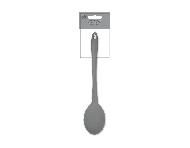 Natural Silicone Solid Spoon - Cloud Nine Stores