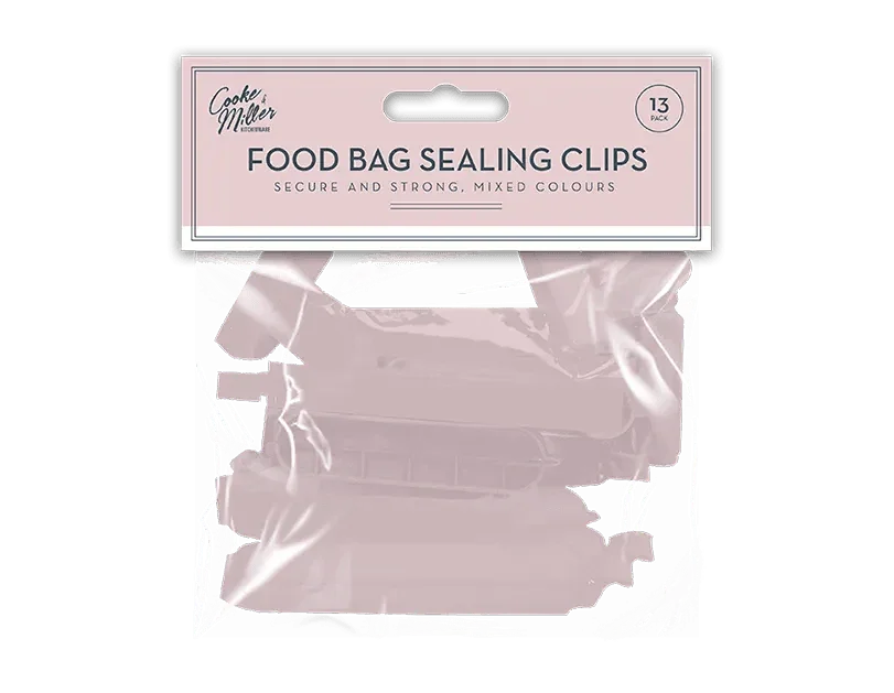Natural Bag Sealing Clips 13pk - Cloud Nine Stores