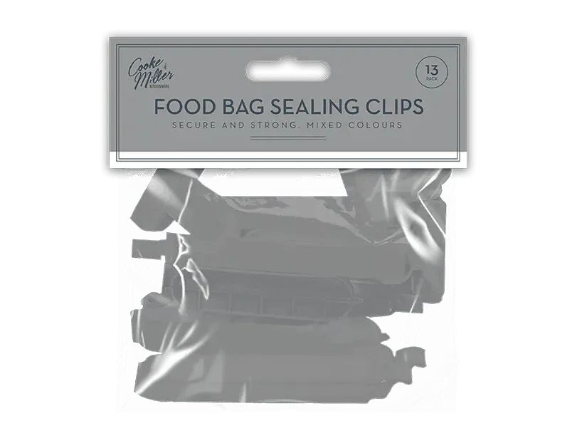 Natural Bag Sealing Clips 13pk - Cloud Nine Stores