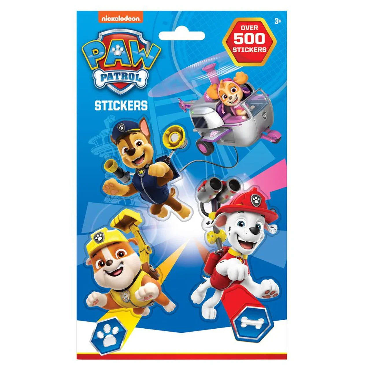 PAW PATROL 500 STICKERS BOOK