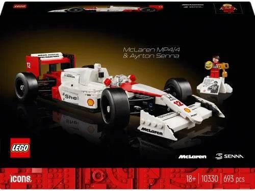 LEGO Icons 10330 McLaren MP4/4 & Ayrton Senna Set for Adults - Cloud Nine Stores