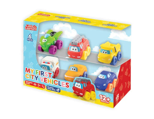 Little Learners First Vehicles 6pk - Cloud Nine Stores