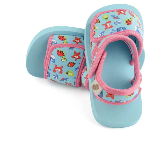 Urban Beach Girls Baby Blue Beach Theme Sandal - Cloud Nine Stores