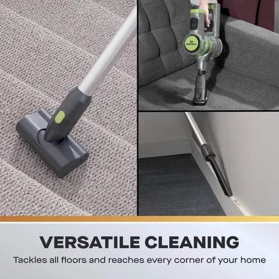 Daewoo 'Freedom Pro' 3-in-1 Cordless Vacuum Cleaner & Hand Held 50min Runtime - Cloud Nine Stores