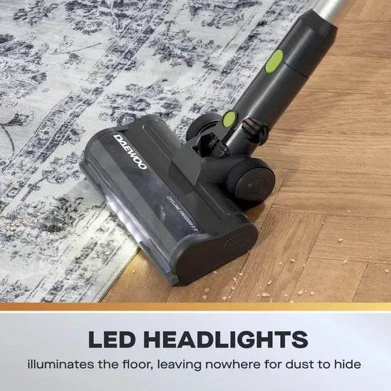 Daewoo 'Freedom Pro' 3-in-1 Cordless Vacuum Cleaner & Hand Held 50min Runtime - Cloud Nine Stores