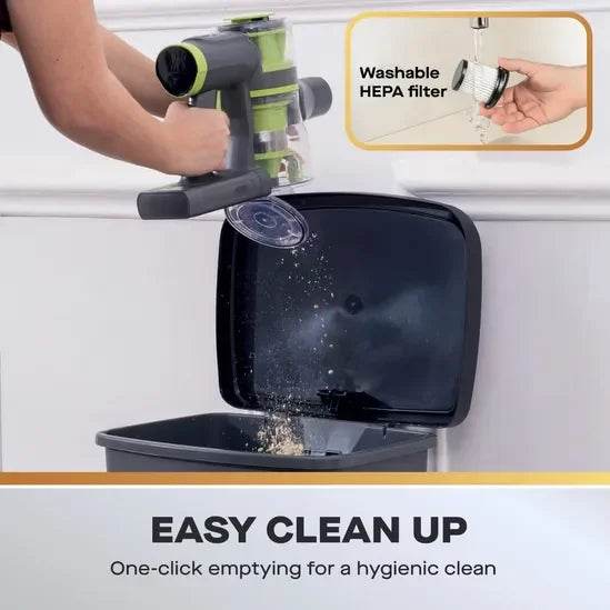 Daewoo 'Freedom Pro' 3-in-1 Cordless Vacuum Cleaner & Hand Held 50min Runtime - Cloud Nine Stores