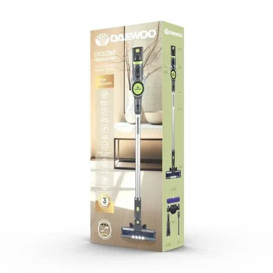 Daewoo 'Freedom Pro' 3-in-1 Cordless Vacuum Cleaner & Hand Held 50min Runtime - Cloud Nine Stores