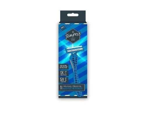 Mens Three Blade Aloe Pivot Head Razor 6pk - Cloud Nine Stores